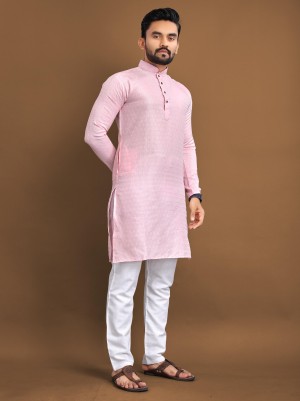 Soft Cotton Sky Blue Kurta Pajama